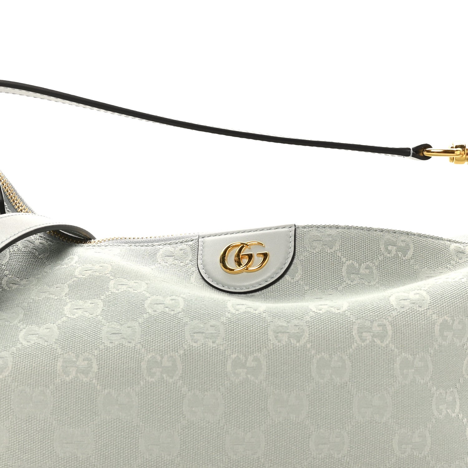Gucci GG Monogram Web Medium Vanity Light Blue 8 of 10