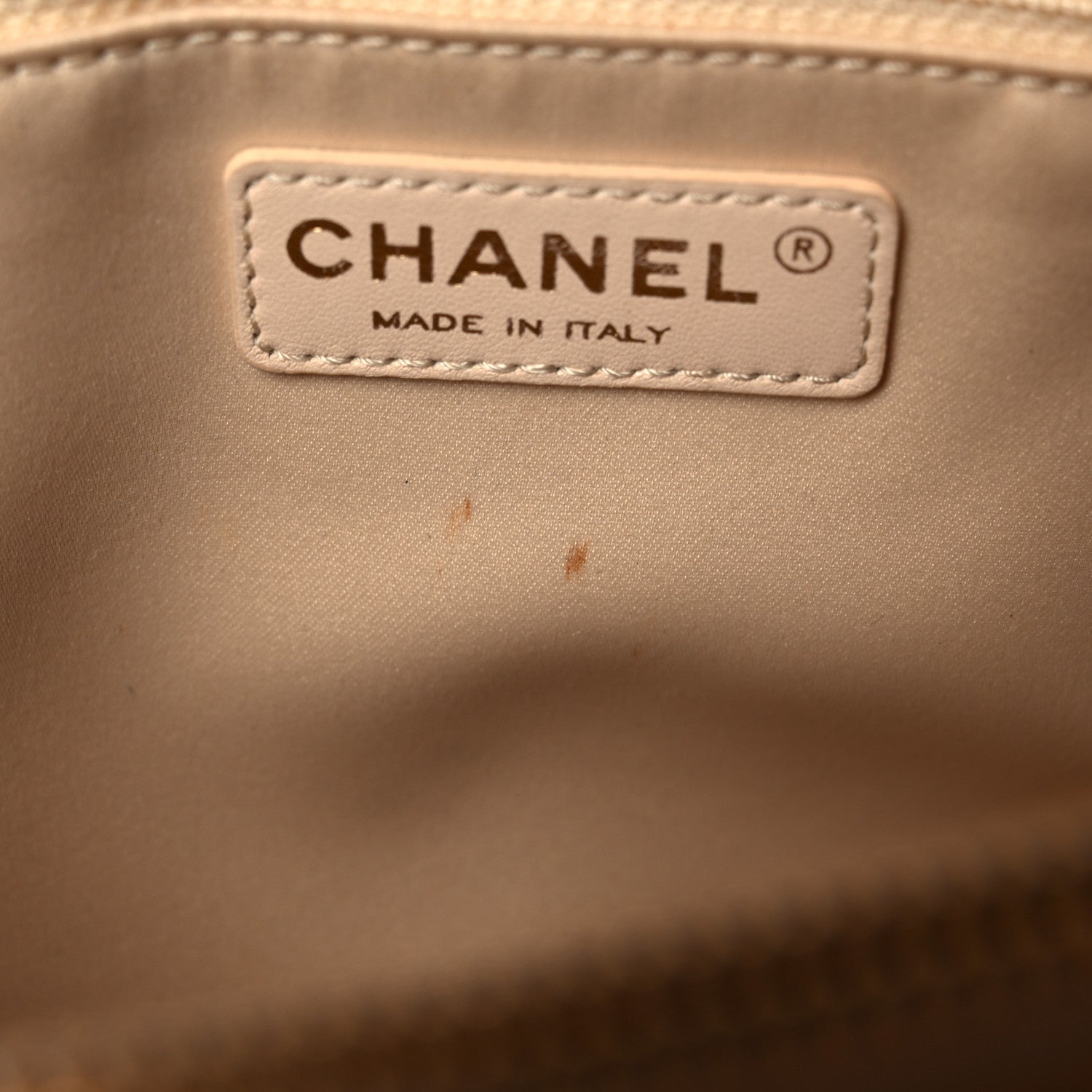 Chanel Caviar Quilted Grand Shopping Tote GST Beige 12 of 20