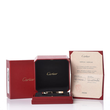 Cartier 18K Yellow Gold LOVE Cuff Bracelet 20 7 of 7