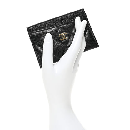 Chanel Caviar Quilted Card Holder Black 2 of 11