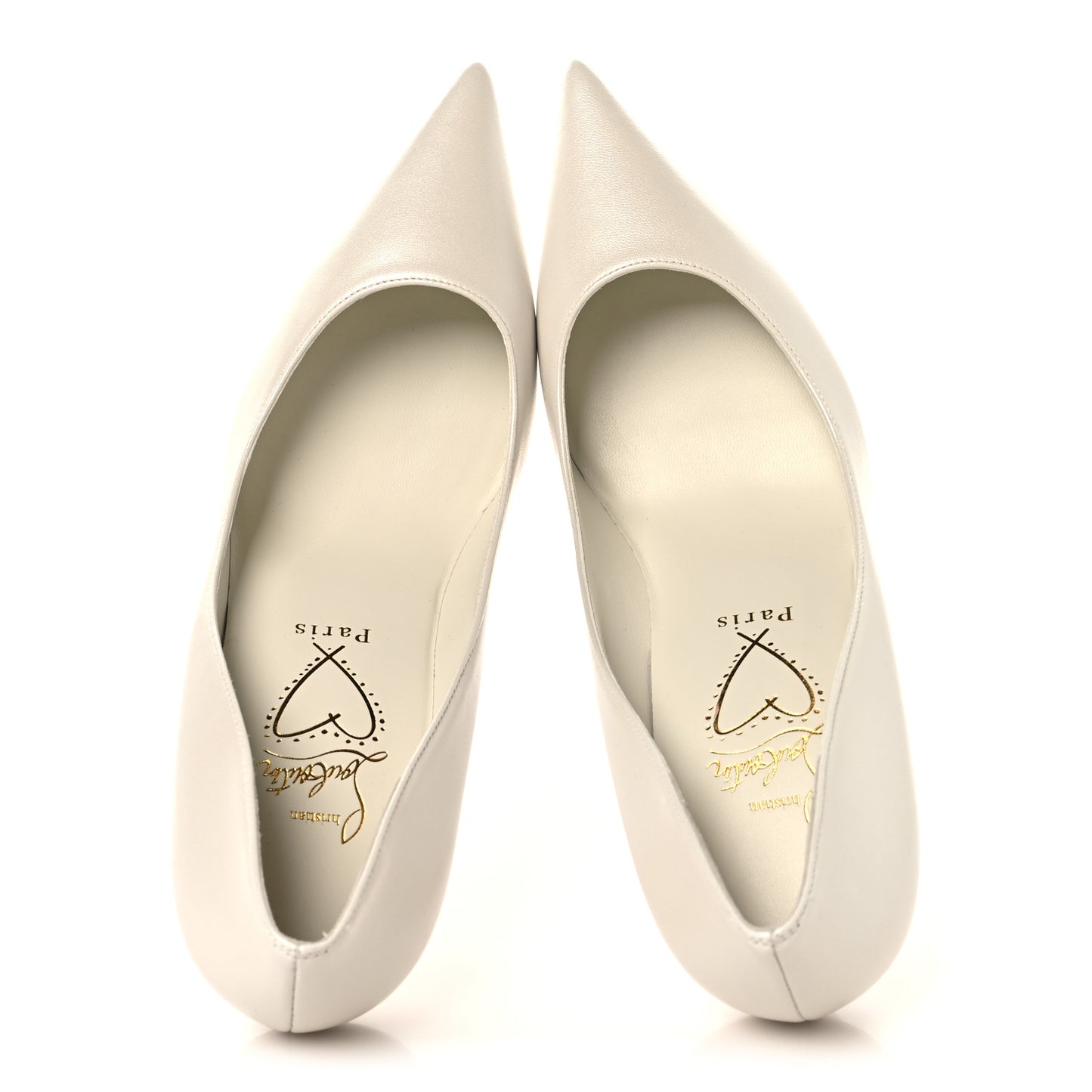 Pearlescent Nappa Miss Z 80 Pumps 40 Bianco