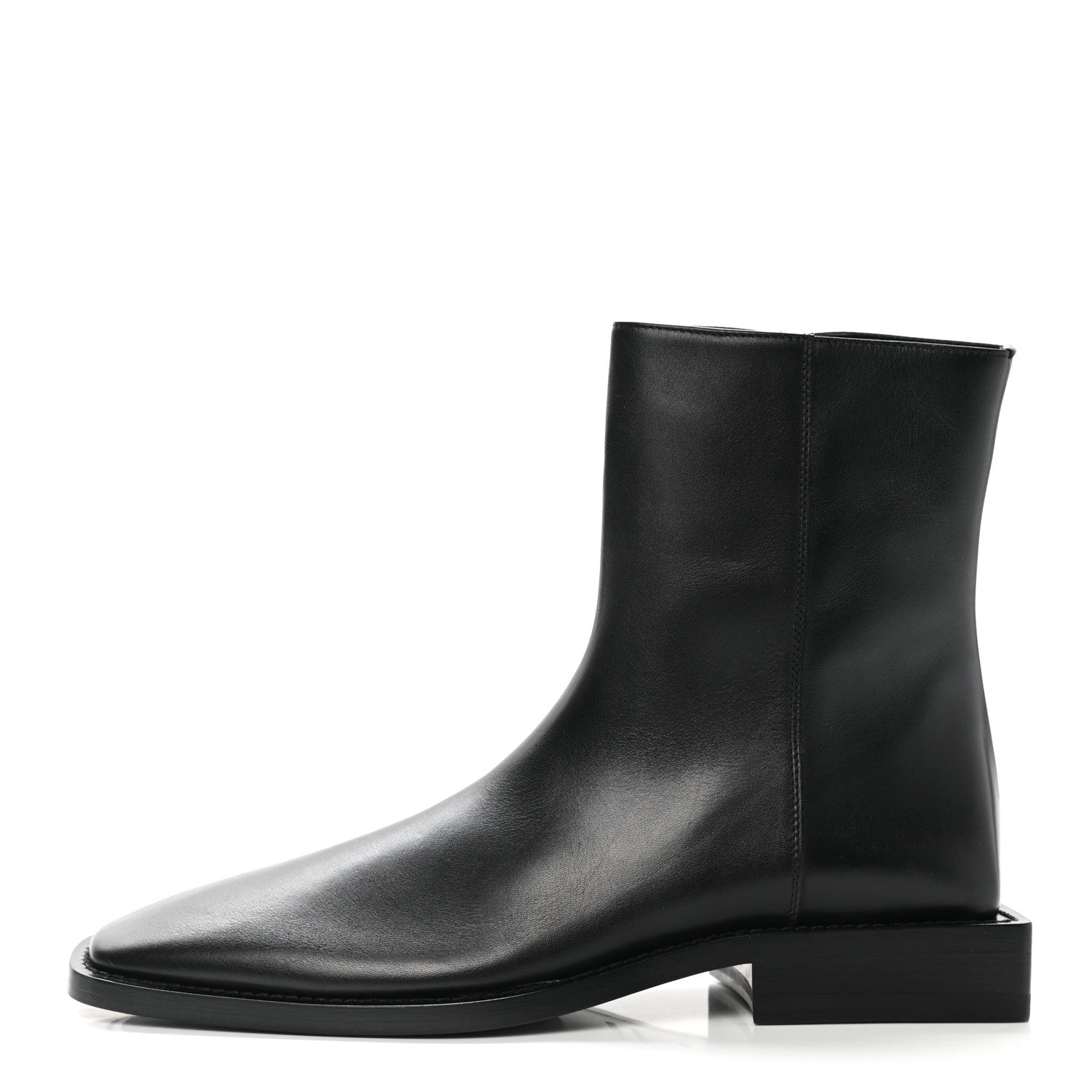 Balenciaga Calfskin Mens Soft Rim Ankle Booties 40 Black 1 of 9