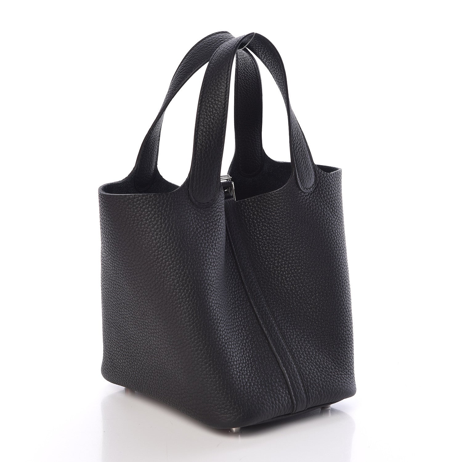 Hermes Taurillon Clemence Picotin Lock 18 PM Black 3 of 10