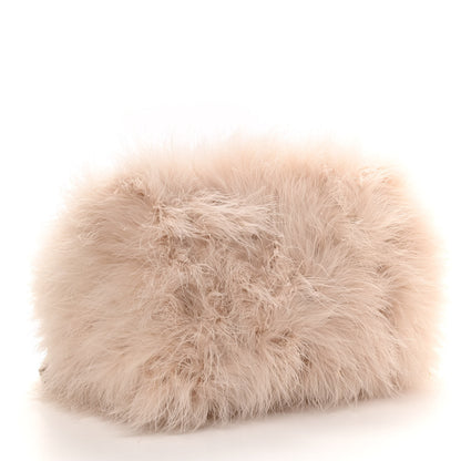 Louis Vuitton Ostrich Feather Speedy 30 Beige 3 of 8