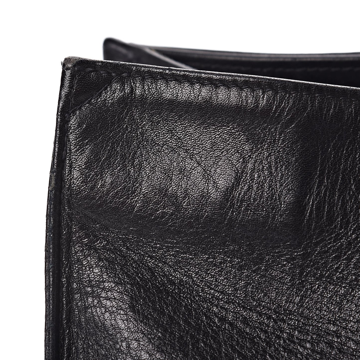 Calfskin CC Tote Black