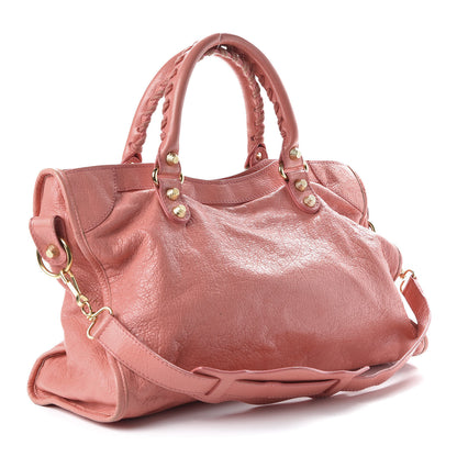 Balenciaga Agneau Giant 12 Gold Hardware City Rose Azalee Rose Jaipur 2 of 9
