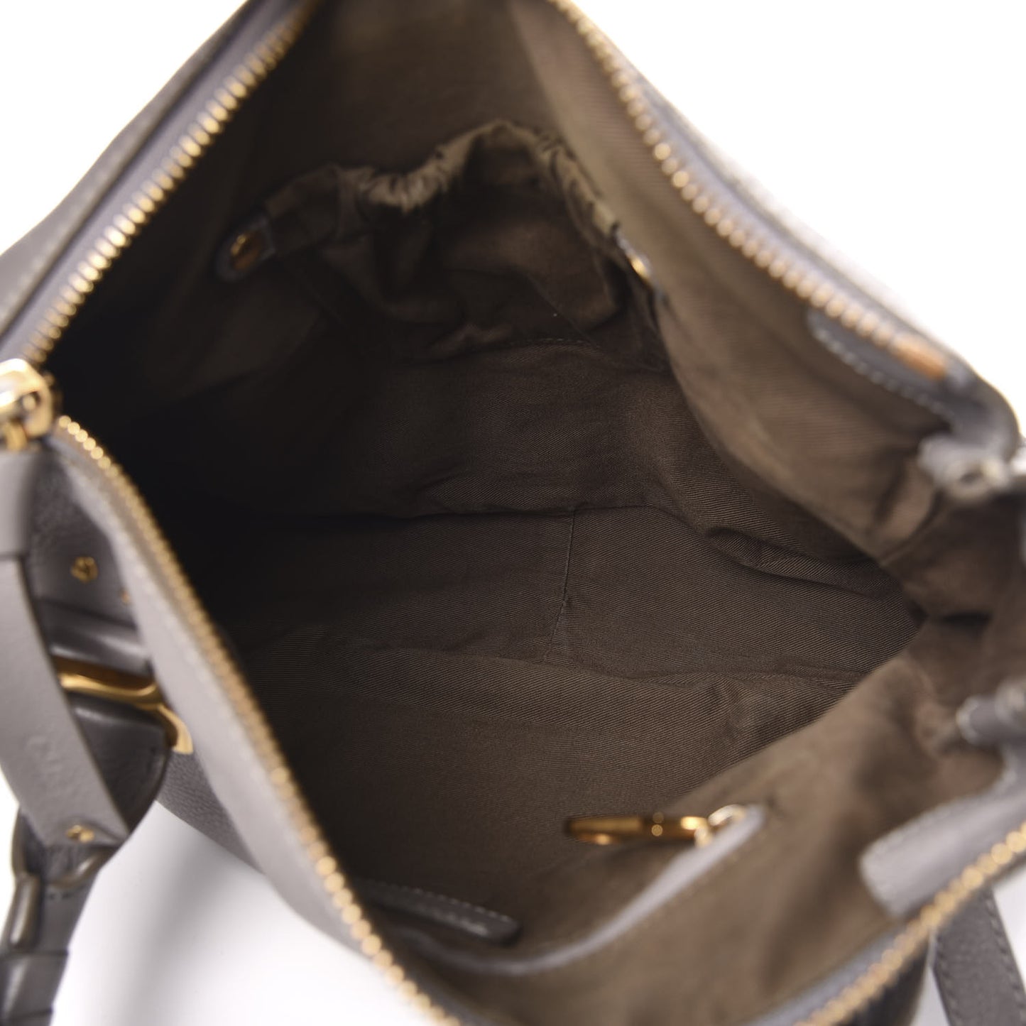 Calfskin Medium Marcie Satchel Cashmere Grey