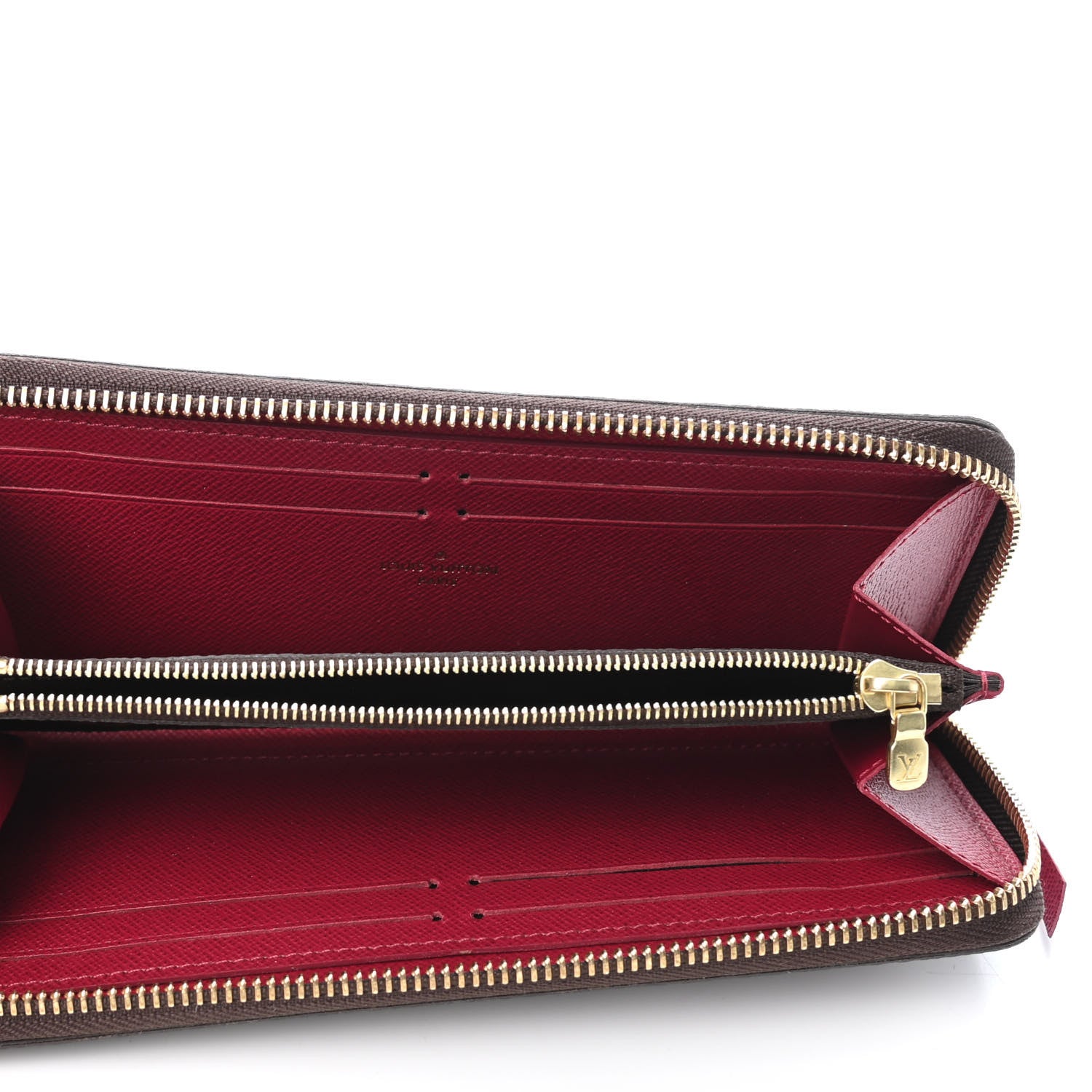 Louis Vuitton Monogram Clemence Wallet Fuchsia 4 of 4