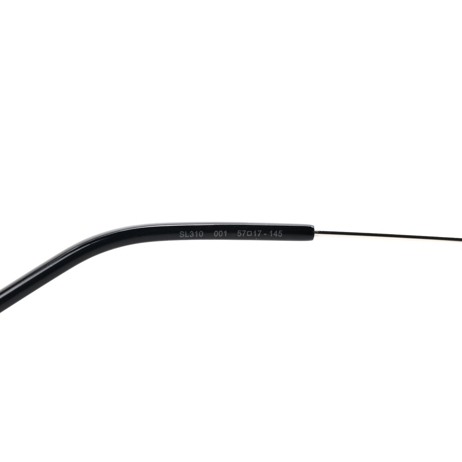Saint Laurent Metal Cat Eye Sunglasses SL 310 Black 8 of 9