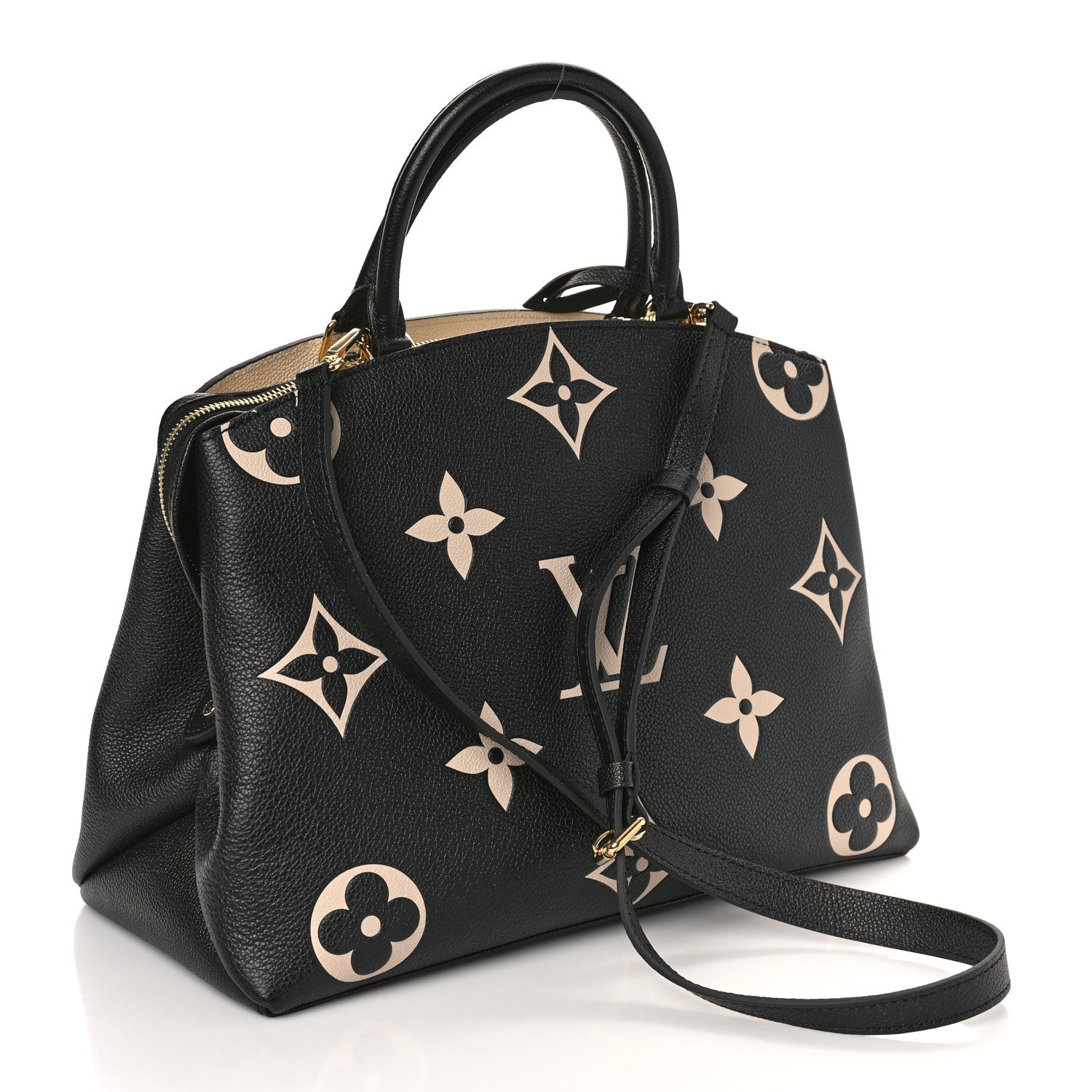 Louis Vuitton Empreinte Monogram Giant Grand Palais Black Beige 3 of 8