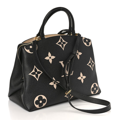 Louis Vuitton Empreinte Monogram Giant Grand Palais Black Beige 3 of 8