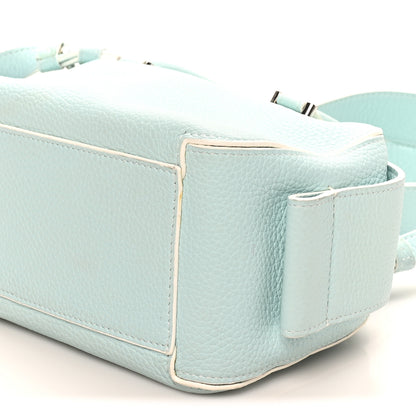 Delvaux Taurillon Soft Mini Cool Box Satchel Light Blue 9 of 9