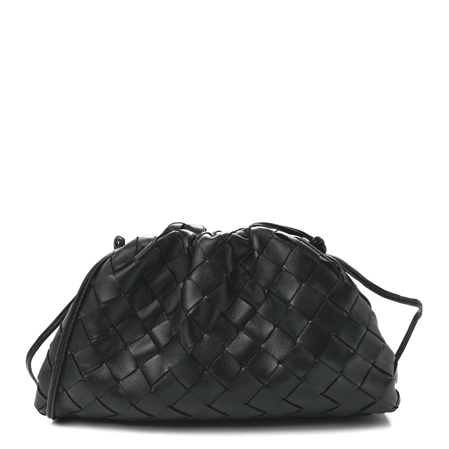 Bottega Veneta Nappa Intrecciato The Mini Pouch Black 1 of 12