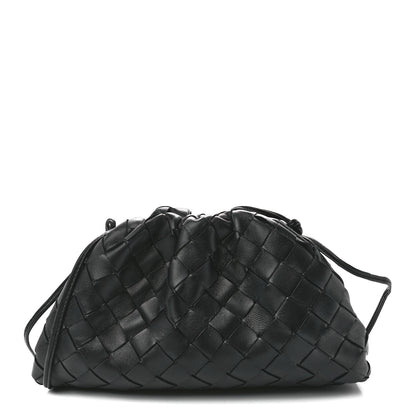Bottega Veneta Nappa Intrecciato The Mini Pouch Black 1 of 12