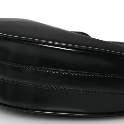 Prada Re-Nylon Spazzolato Small Arque Shoulder Bag Black 10 of 13