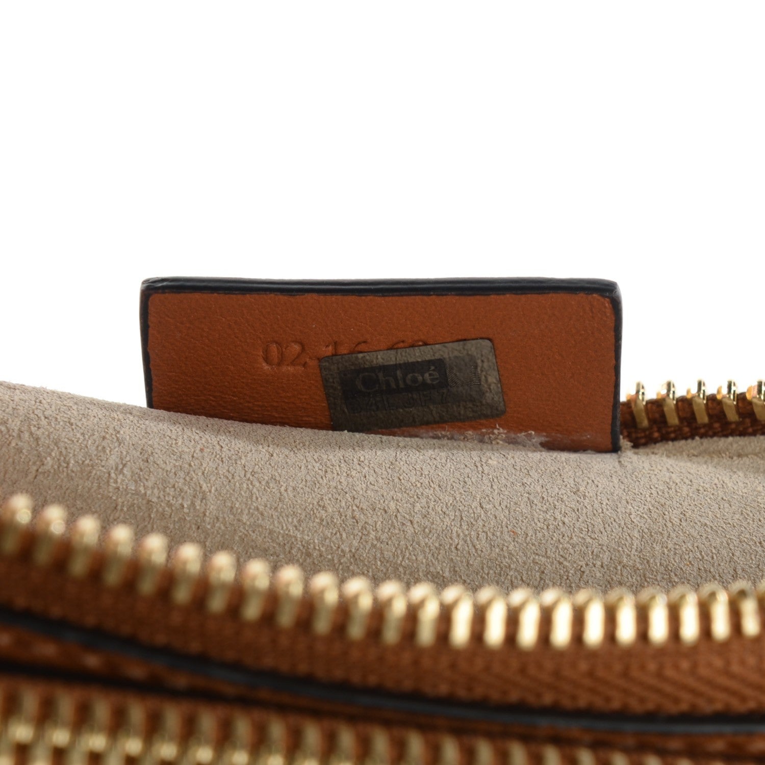 Chloe Calfskin Suede Small Jane Fringe Bag Caramel 6 of 7
