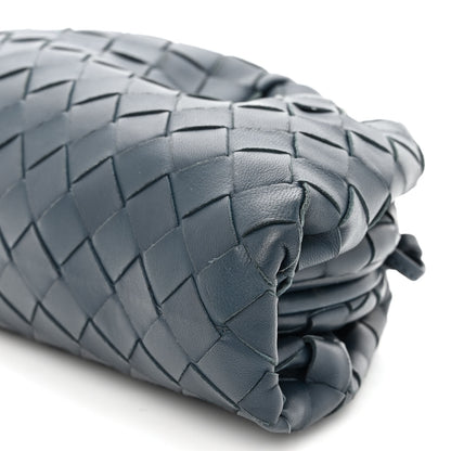 Bottega Veneta Nappa Intrecciato The Mini Pouch Deep Blue 9 of 9