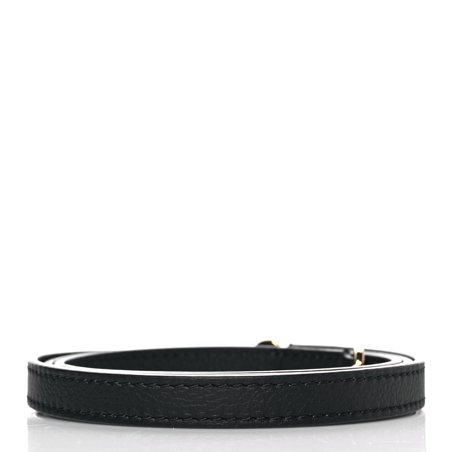 Calfskin Shoulder Strap Black