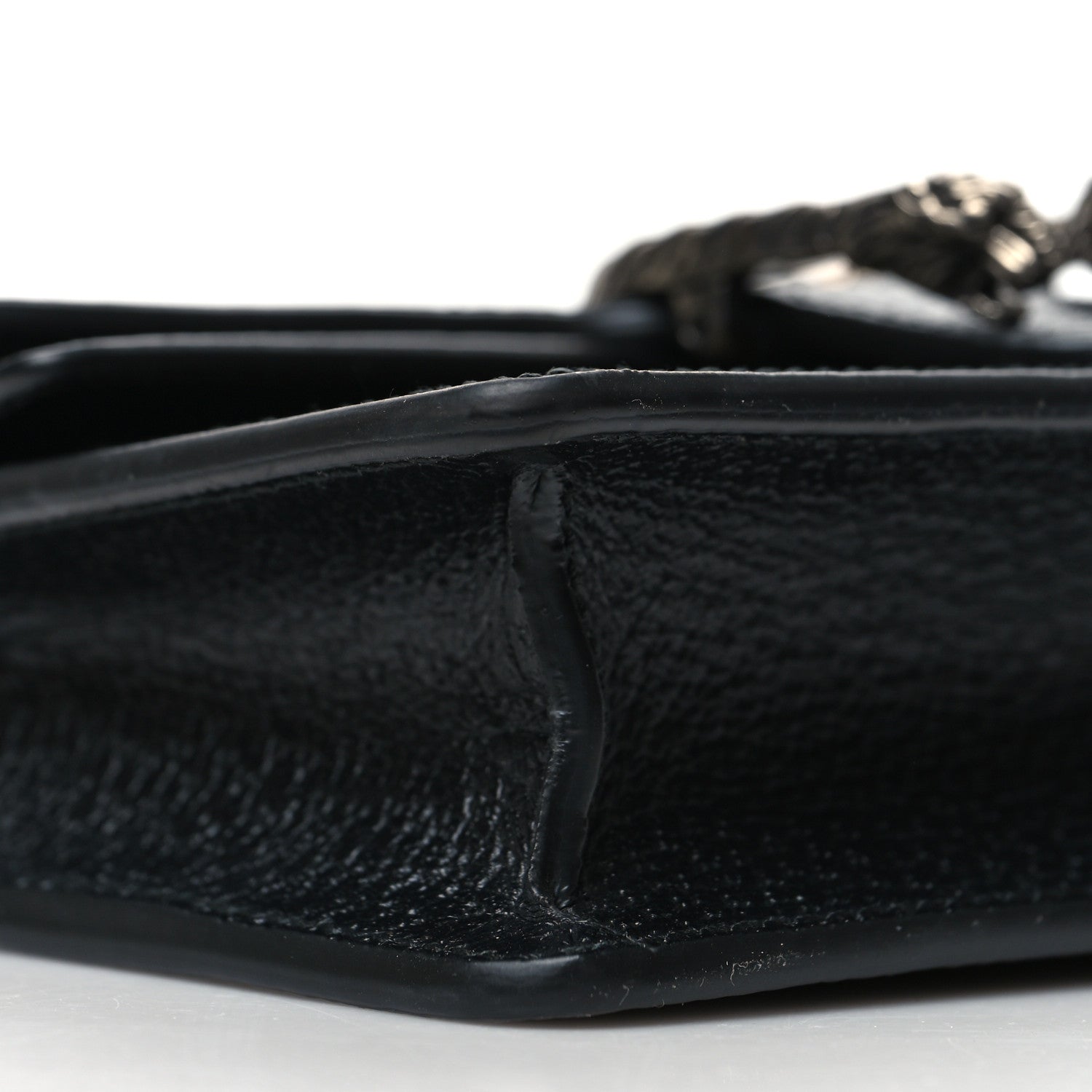 Gucci Jacquard Black Denim GG Monogram Super Mini Dionysus Shoulder Bag Black Ivory 8 of 10
