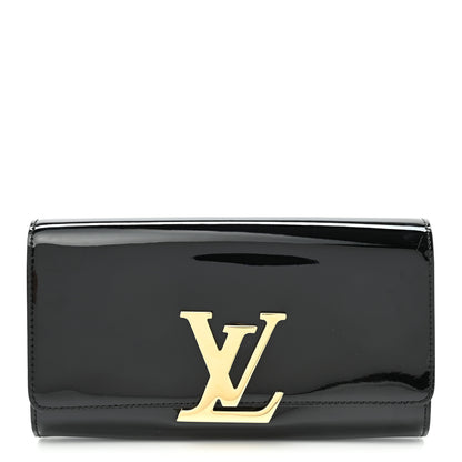 Louis Vuitton Patent Louise Clutch Black 1 of 8