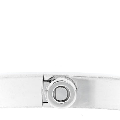 Cartier 18K White Gold 10 Diamond Small LOVE Bracelet 16 6 of 7