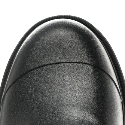Chanel Caoutchouk CC High Boots 40 Black 10 of 16