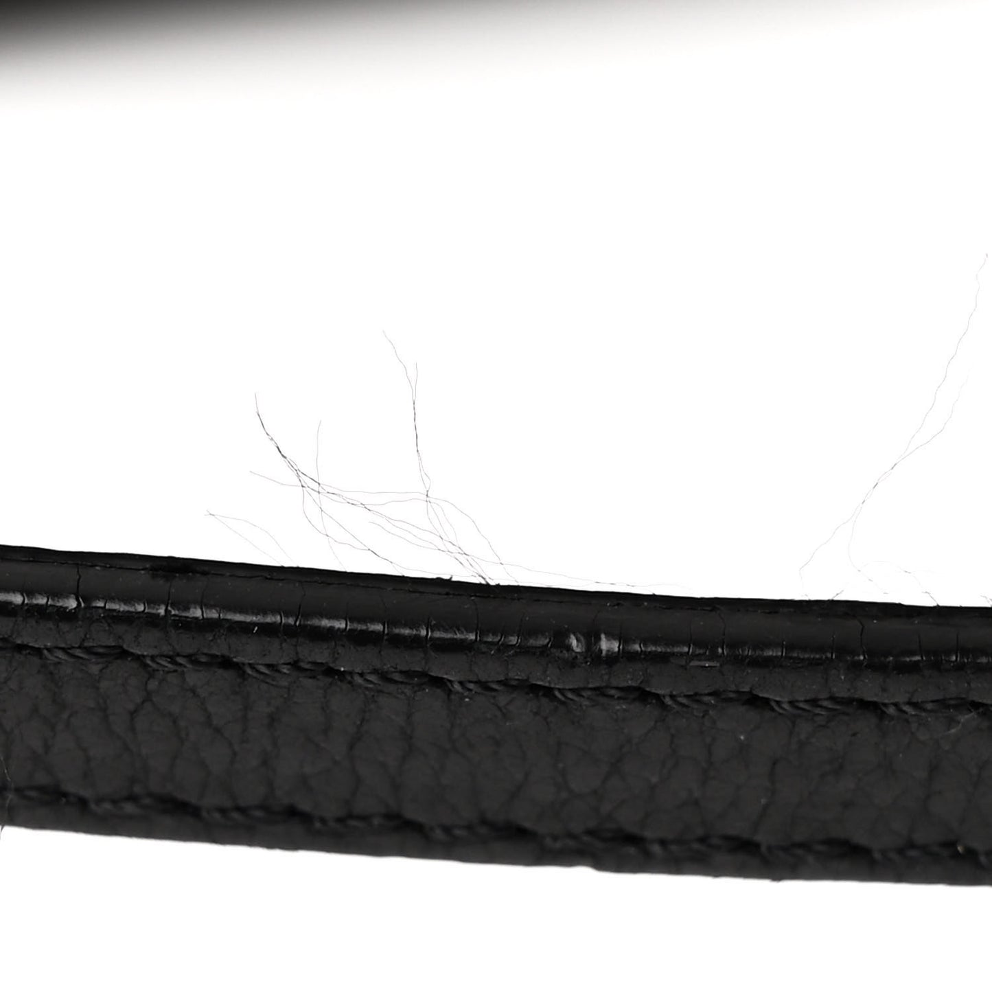 Calfskin Quilted Retro Chain Flap Black