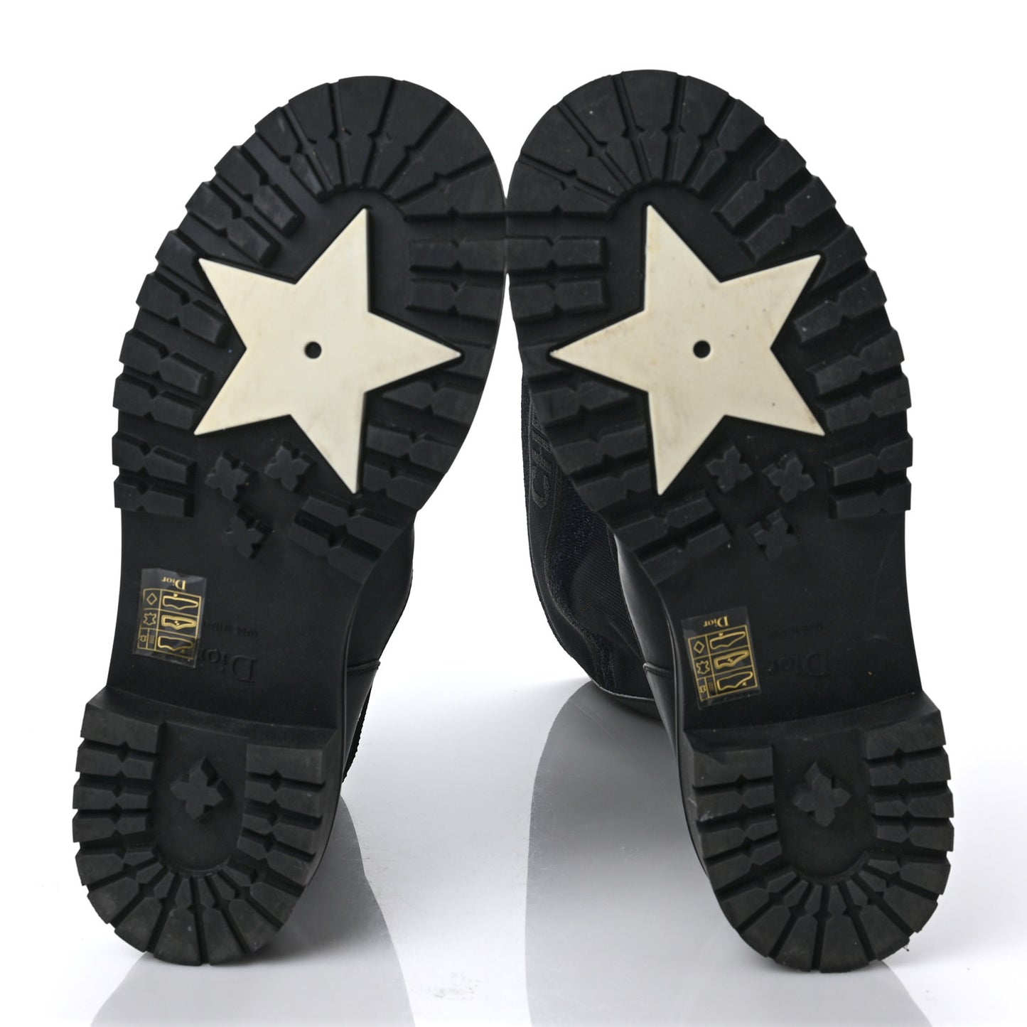 Technical Fabric Calfskin D-Major Boots 39.5 Black