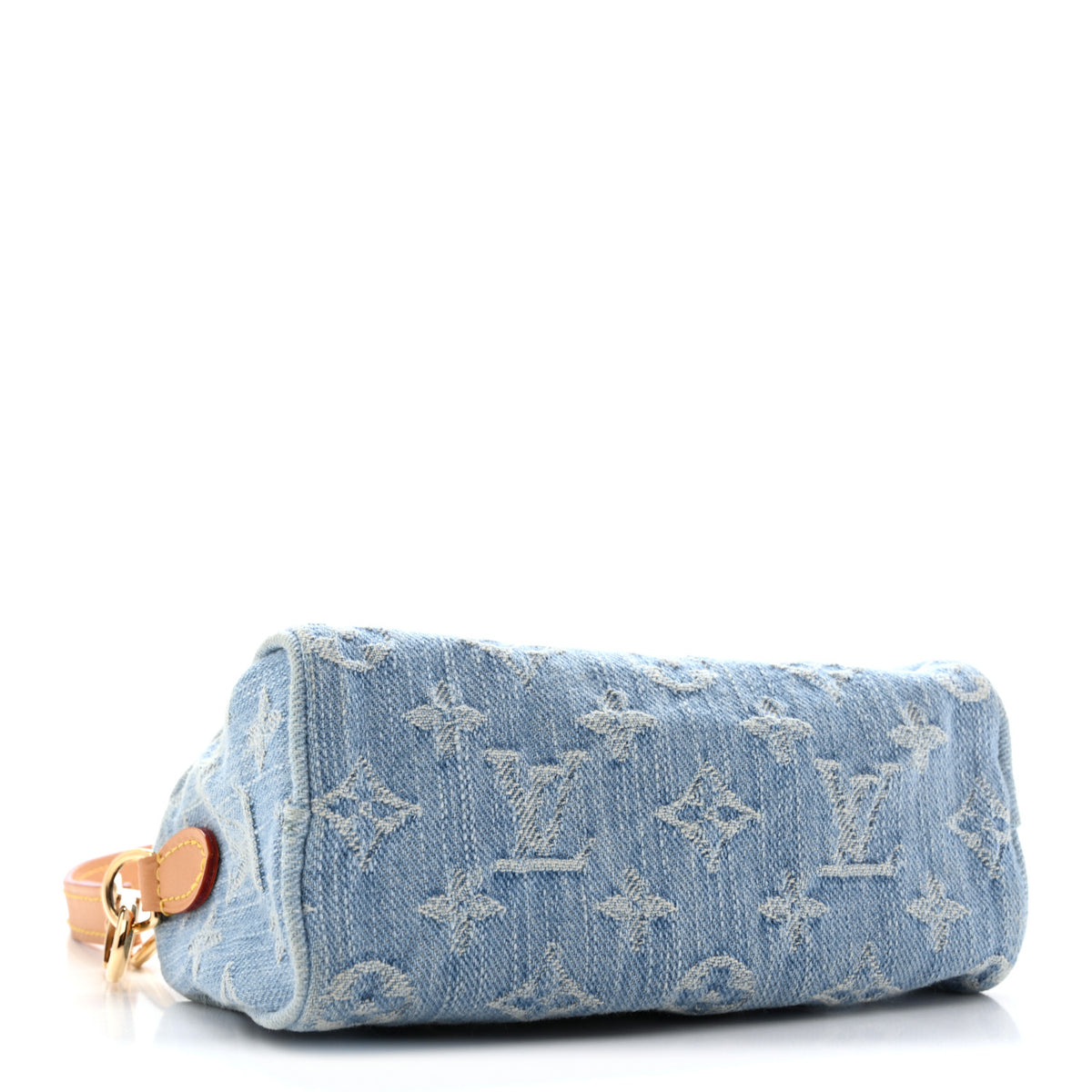 Louis Vuitton Monogram Denim Nano Speedy Sky Blue 4 of 13