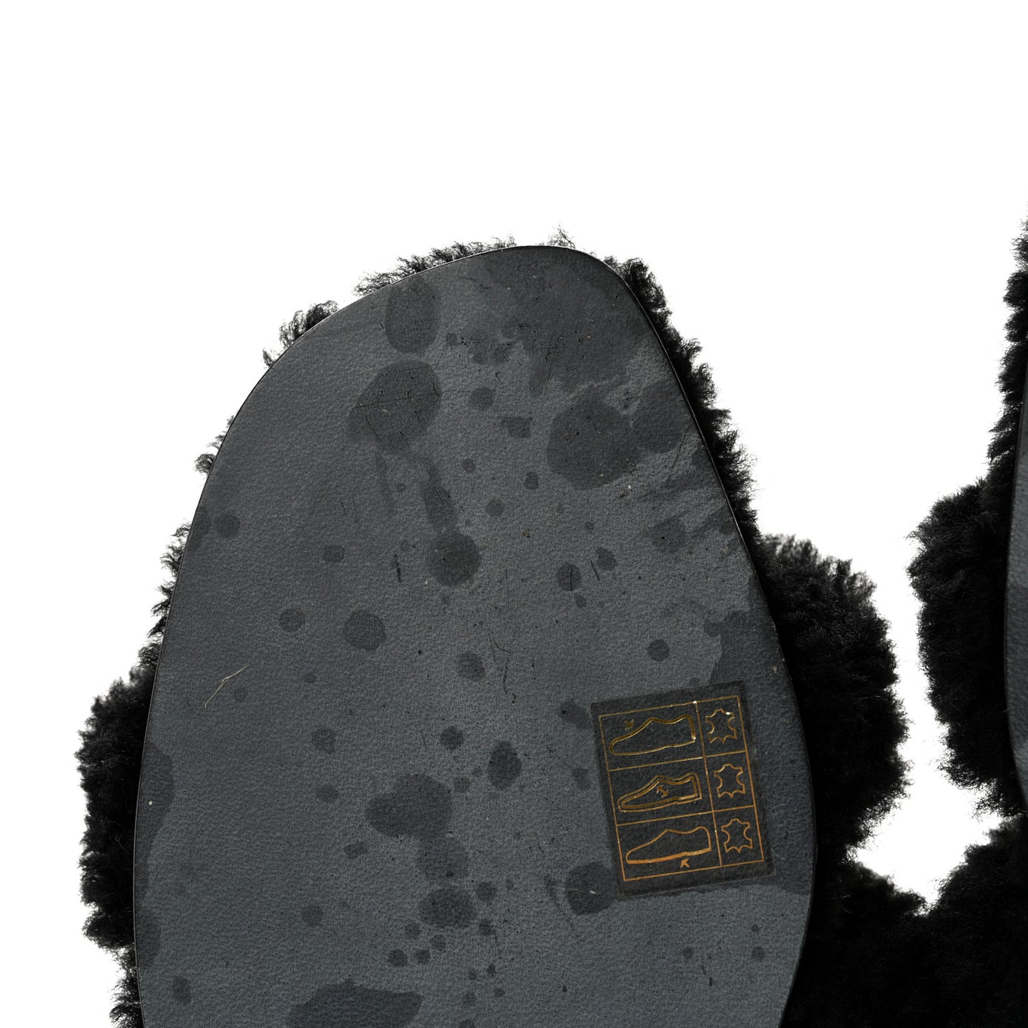 Woolskin Oran Sandals 38 Black