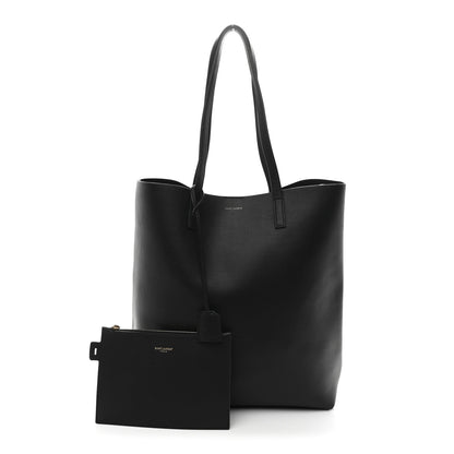 Saint Laurent Calfskin Medium Shopping Tote Black 2 of 11