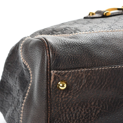 Gucci Guccissima Large New Pelham Shoulder Bag Dark Brown 8 of 11