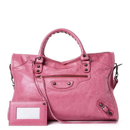 Balenciaga Agneau Classic Hardware City Pivoine 1 of 16