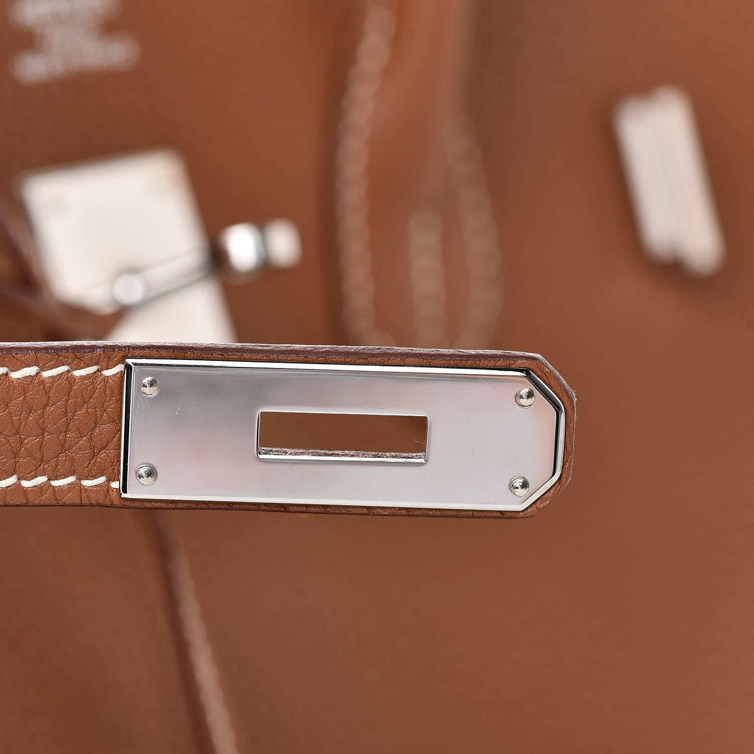 Hermes Taurillon Clemence Birkin 35 Gold 20 of 34
