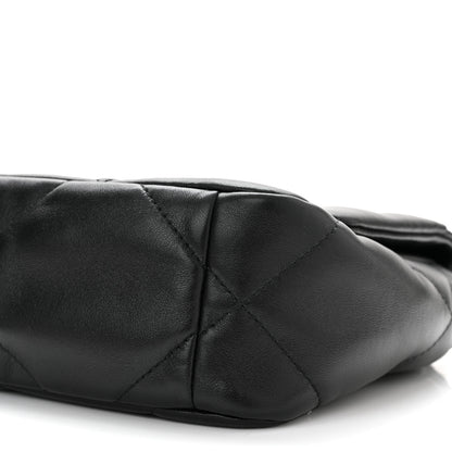 Chanel Lambskin Quilted Medium Chanel 19 Flap Black 10 of 10