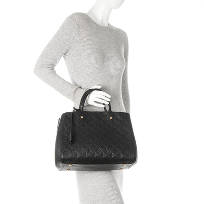 Louis Vuitton Empreinte Montaigne GM Black 2 of 8