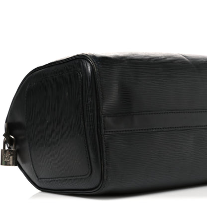 Louis Vuitton Epi Speedy 30 Black 9 of 10