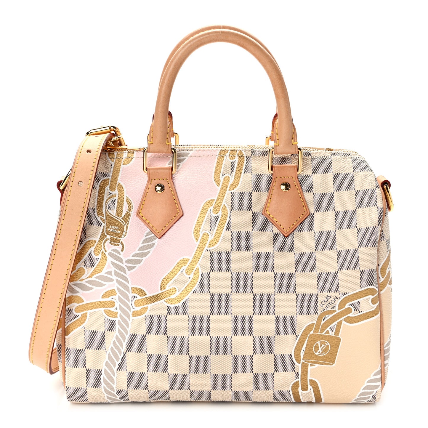 Damier Azur Nautical Speedy Bandouliere 25