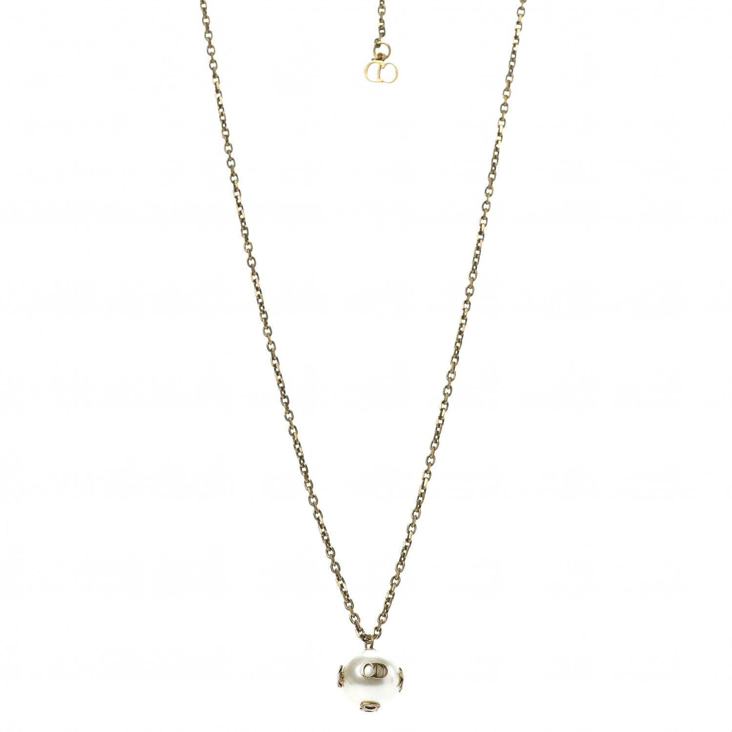 Christian Dior Tresor De Tribal Long Necklace Gold 1 of 5