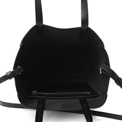 Celine Grained Calfskin Small Vertical Cabas Black 4 of 4