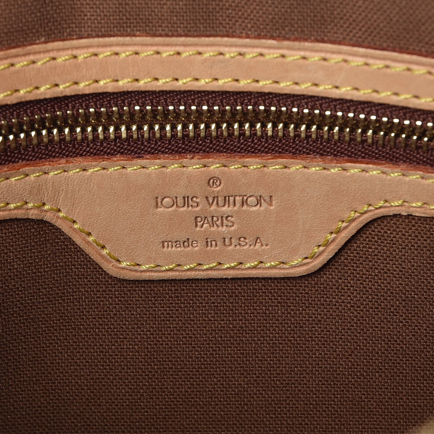 Louis Vuitton Monogram Cabas Piano 6 of 7