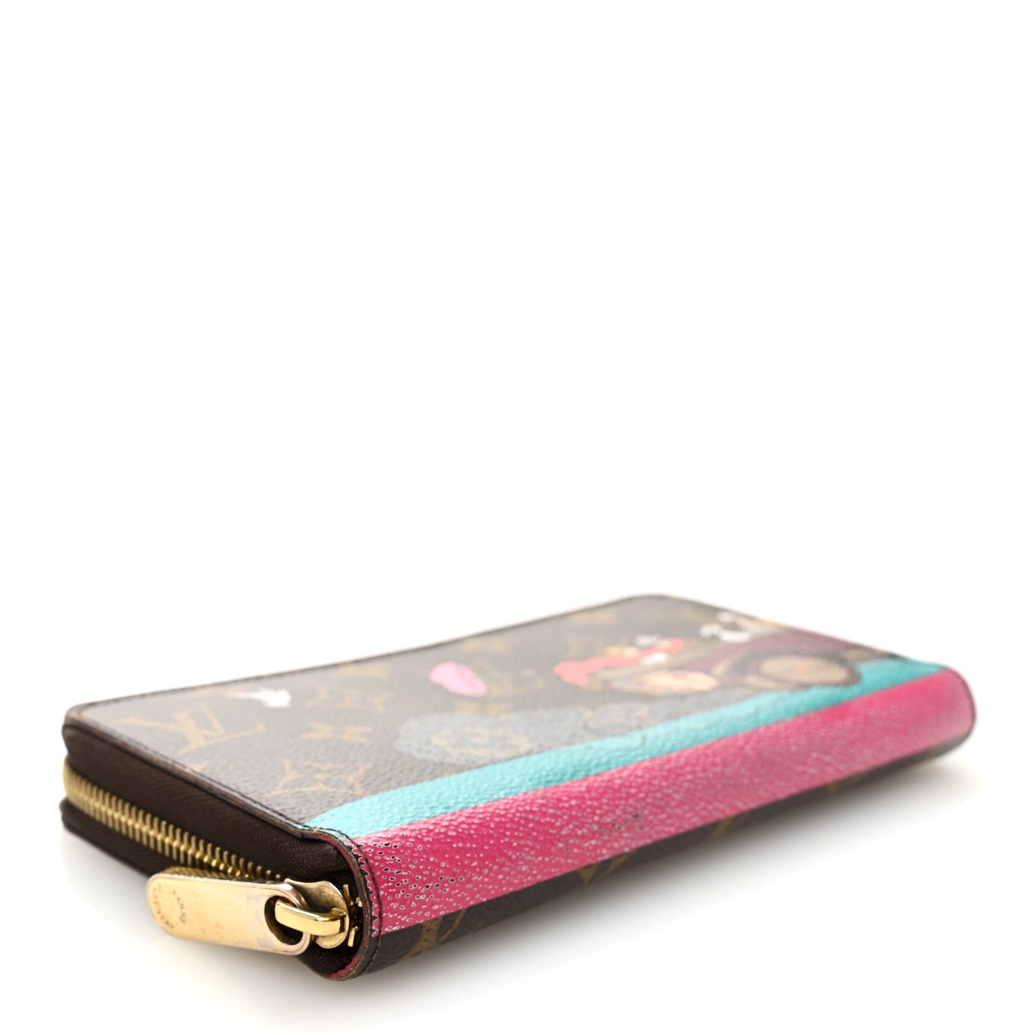 Louis Vuitton Monogram 2015 Christmas Animation Zippy Wallet