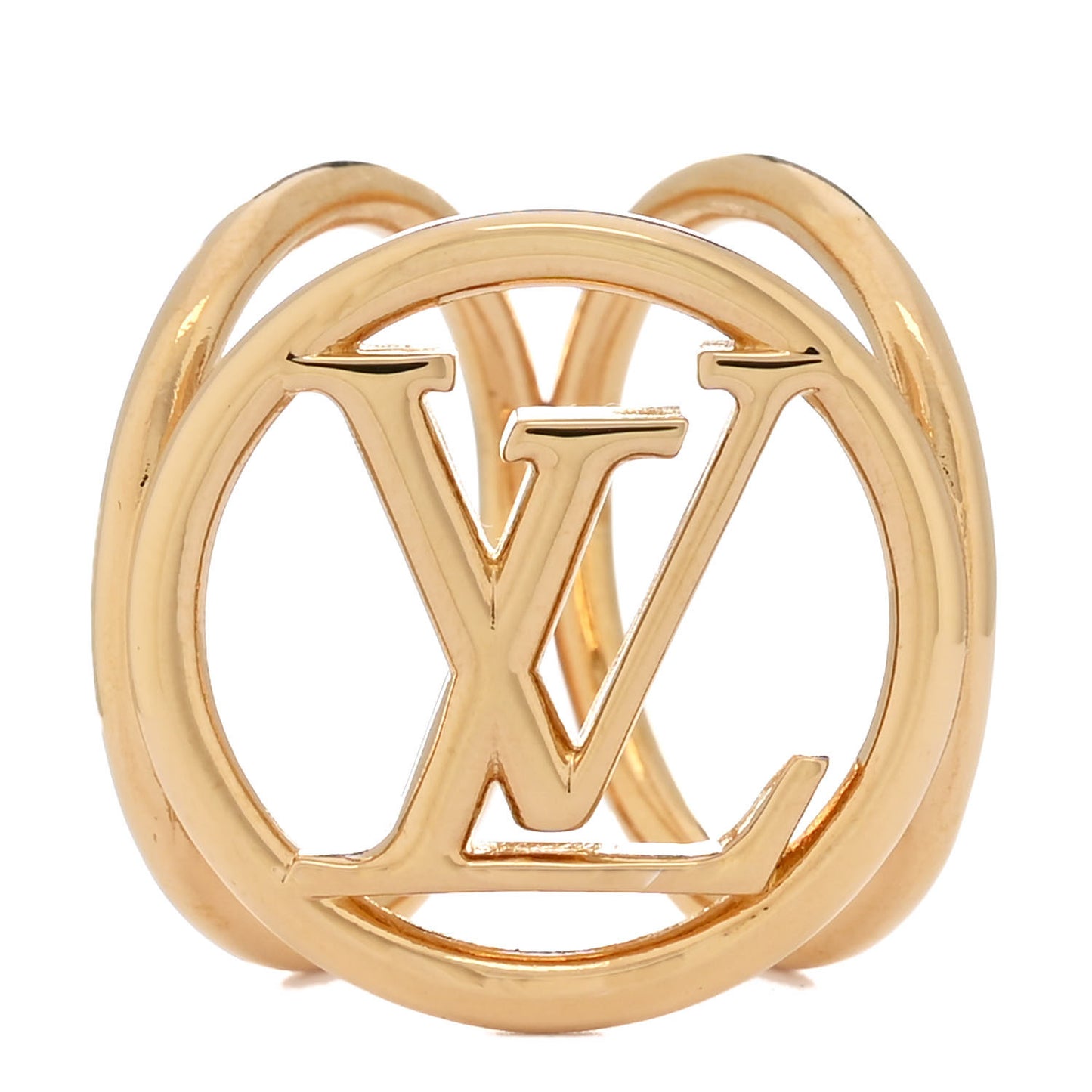 Louise Scarf Ring Holder Gold