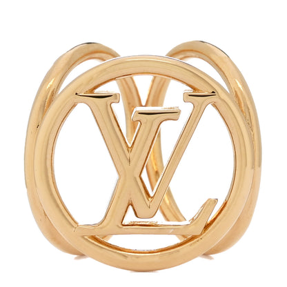 Louis Vuitton Louise Scarf Ring Holder Gold 1 of 4