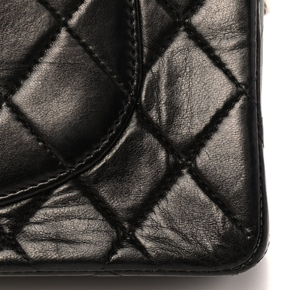 Chanel Lambskin Quilted Small Double Flap Black 11 of 12