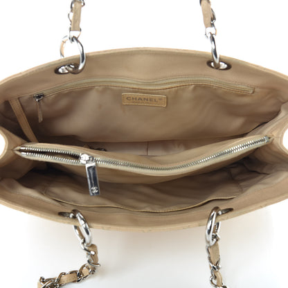 Chanel Caviar Quilted Grand Shopping Tote GST Beige Clair 7 of 22