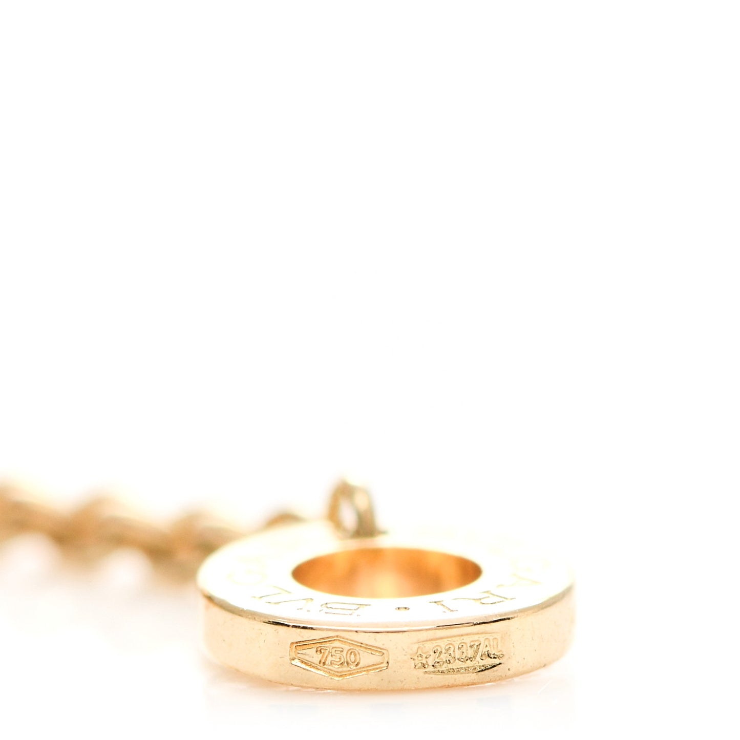 18K Yellow Gold Diamond B.Zero1 Drop Earrings