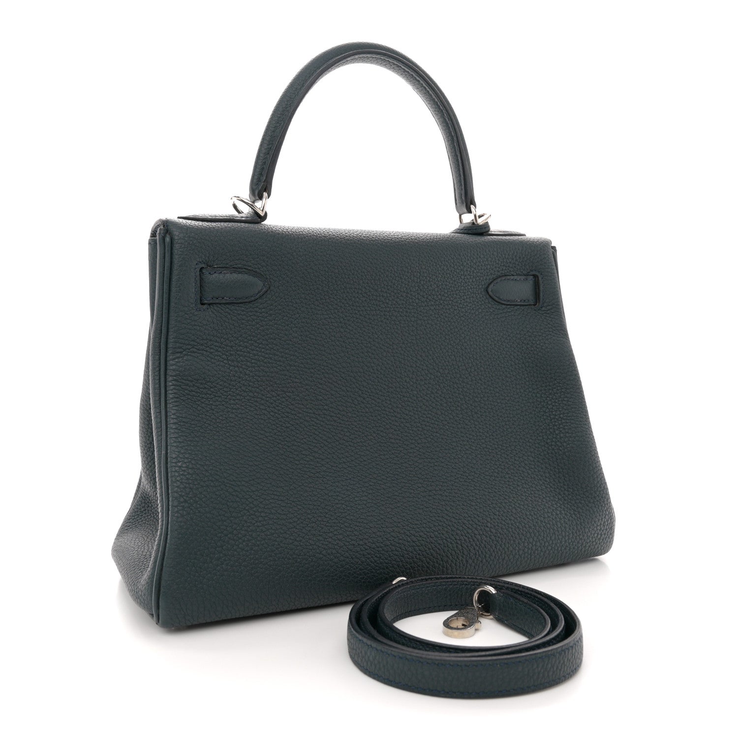 Hermes Togo Kelly Retourne 28 Vert Rousseau 3 of 12