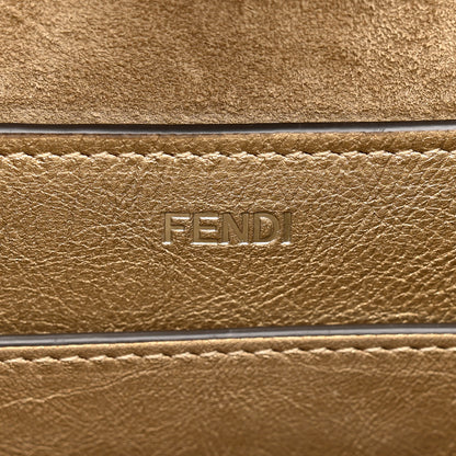 Fendi Metallic Vitello Medium Soft Peekaboo Gold 12 of 27