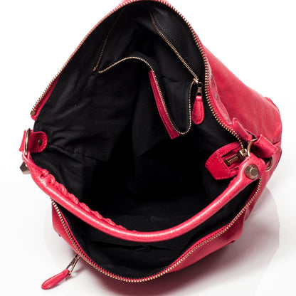 Balenciaga Agneau Giant 12 Rose Gold Hardware Day Hobo Rose Thulian 8 of 9